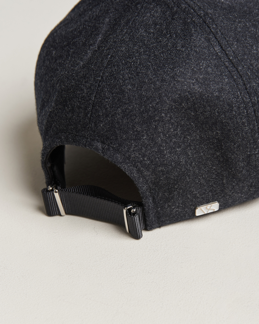 Hombres | Varsity Headwear Flannel Baseball Cap Jade Black | Varsity Headwear | Flannel Baseball Cap Jade Black