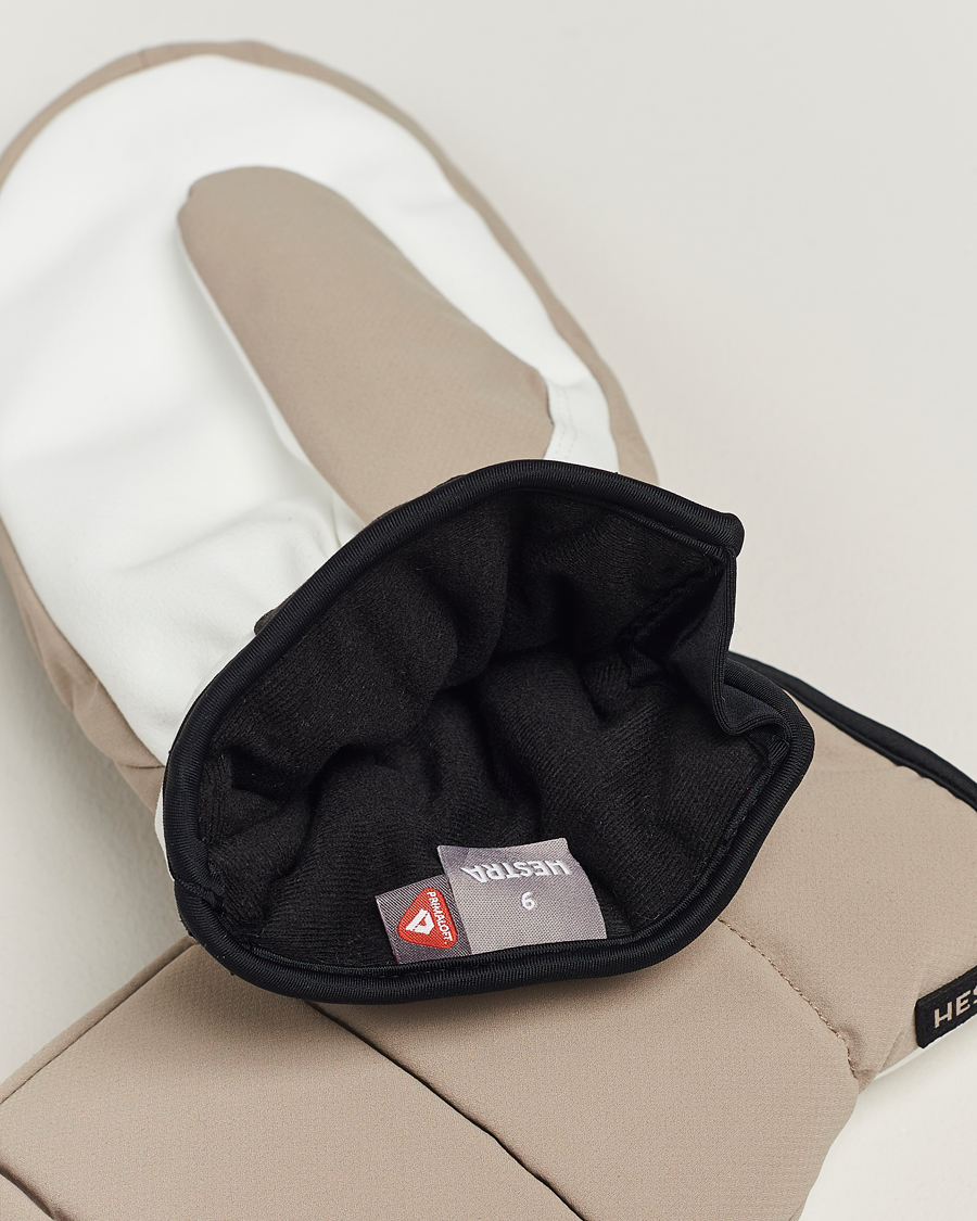 Hombres | Hestra Arc Mit Primaloft Waterproof Glove Beige | Hestra | Arc Mit Primaloft Waterproof Glove Beige