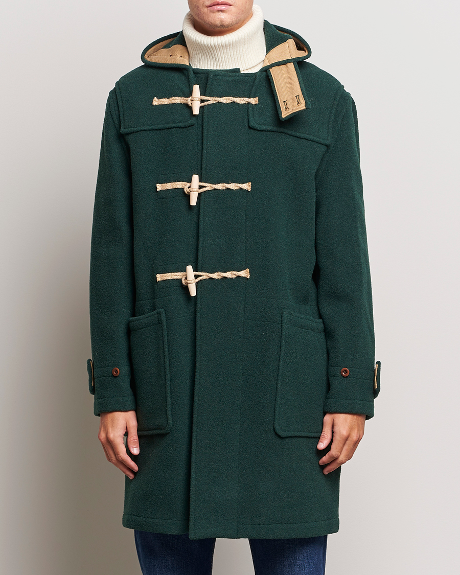 Hombres | Abrigos y chaquetas | Gloverall | 575 Monty Original Duffle Coat Pine Green