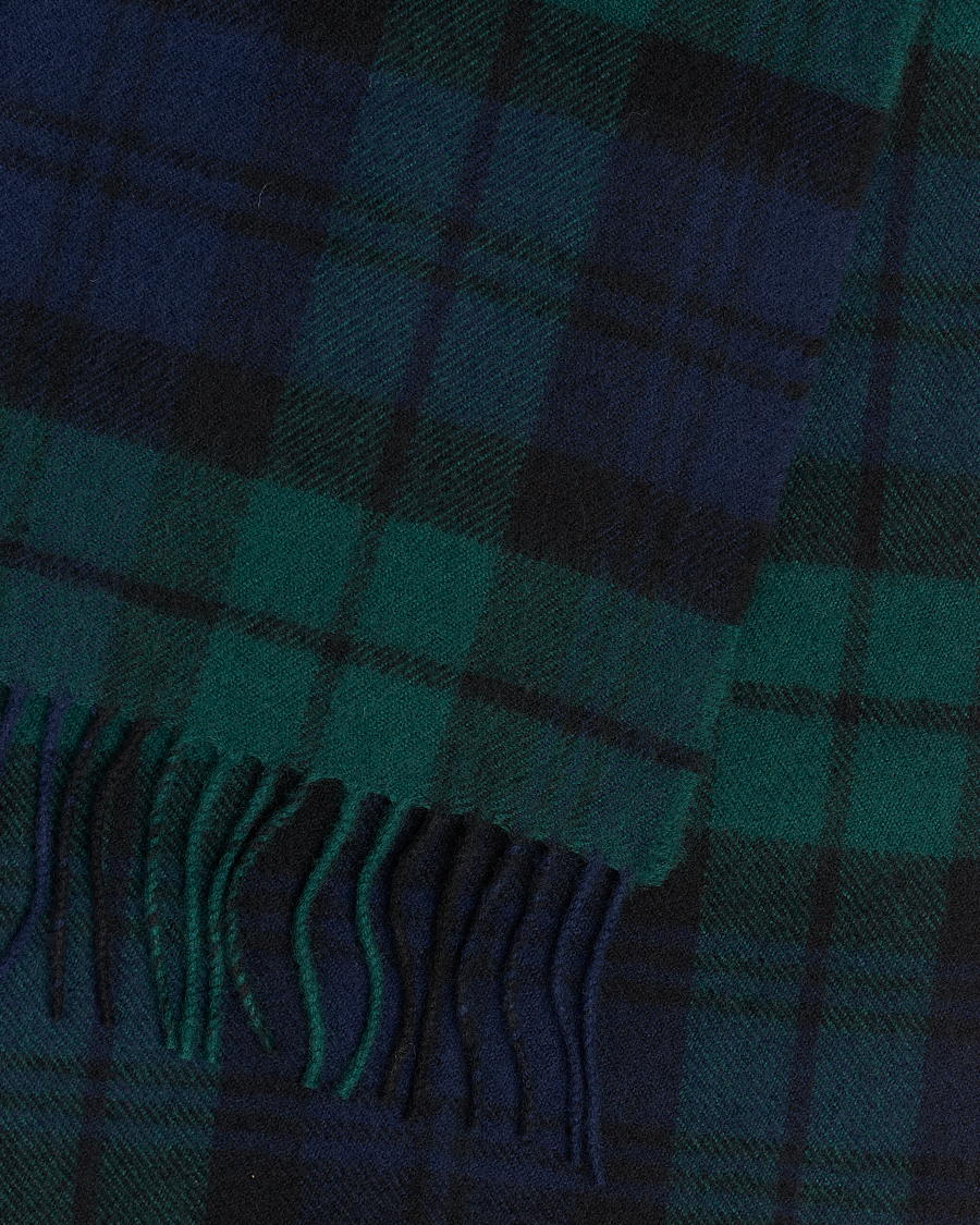 Hombres | Gloverall Lambswool Scarf Blackwatch | Gloverall | Lambswool Scarf Blackwatch