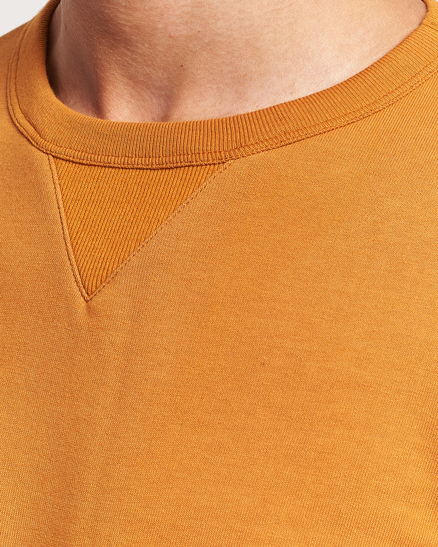 Hombres | Jerséis y prendas de punto | Merz b. Schwanen | Organic Cotton Crew Neck Sweatshirt Desert Sun