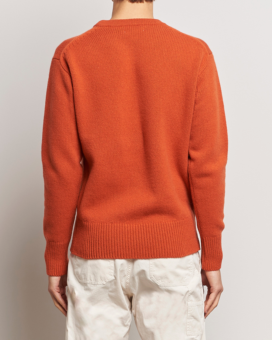 Hombres | Jerséis y prendas de punto | Merz b. Schwanen | Cashmere/Merino Pullover Rust