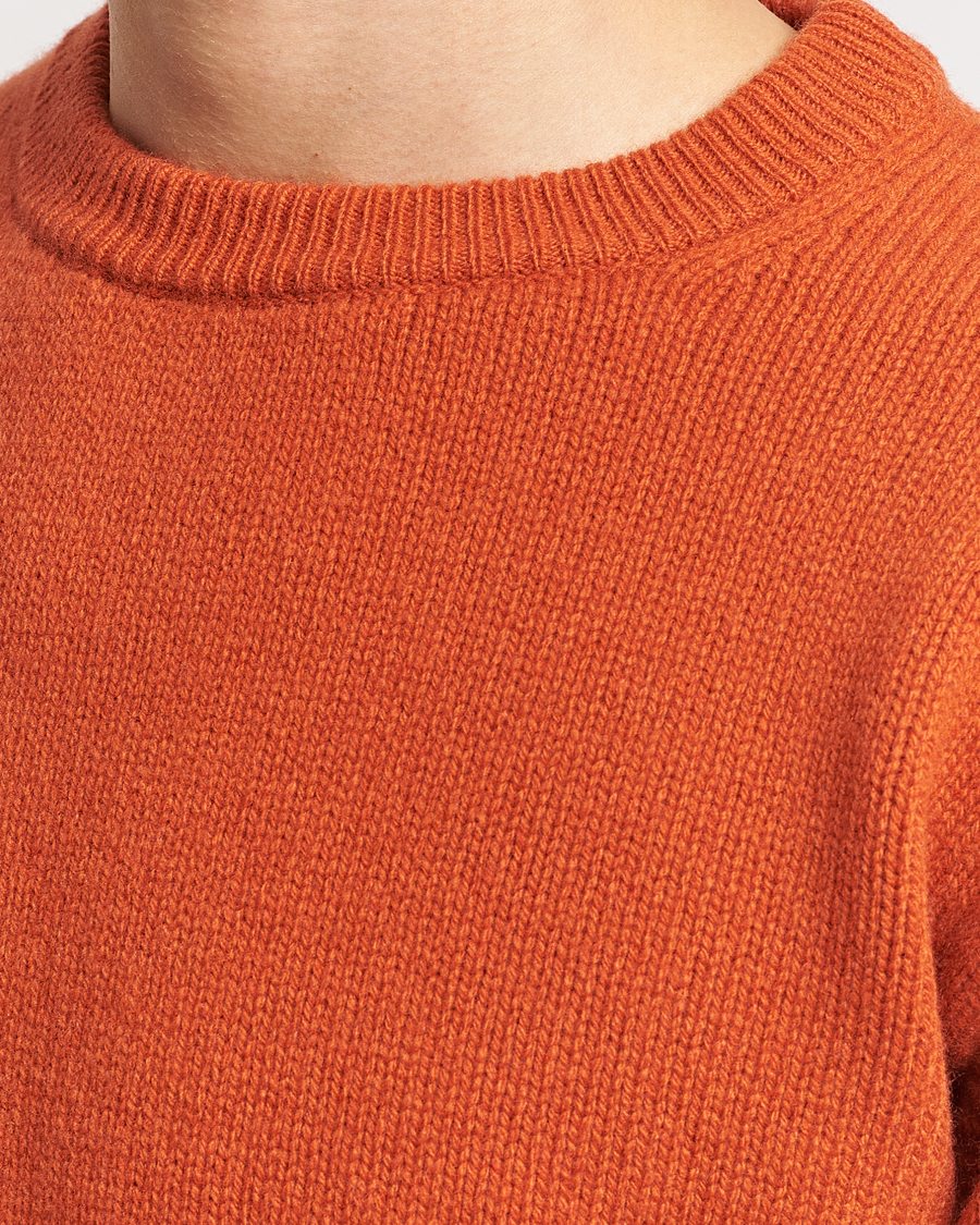Hombres | Jerséis y prendas de punto | Merz b. Schwanen | Cashmere/Merino Pullover Rust