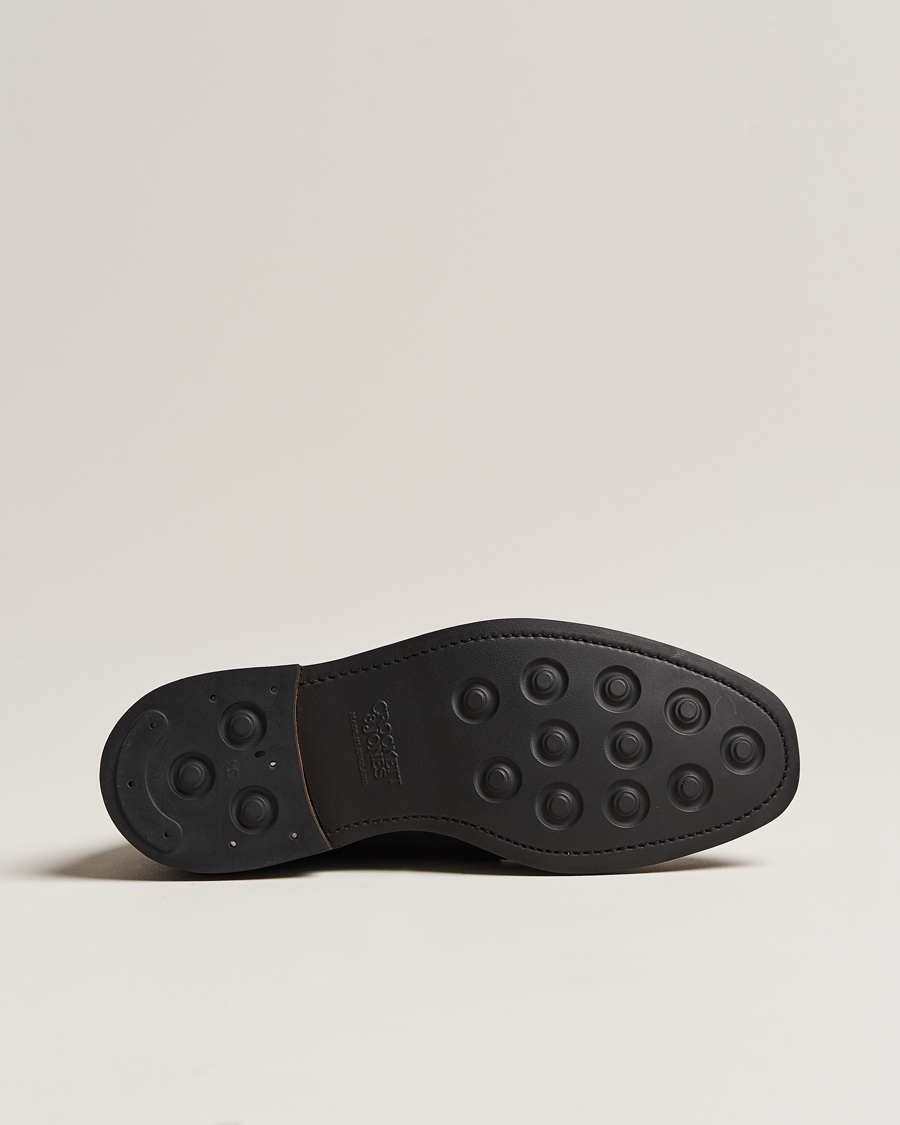 Hombres | Botas | Crockett & Jones | Molton Chukka Black Rough-Out Suede