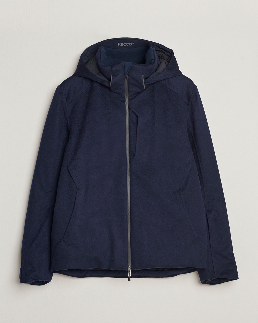 Hombres | Abrigos y chaquetas | SEASE | Balma Cashmere Down Jacket Navy