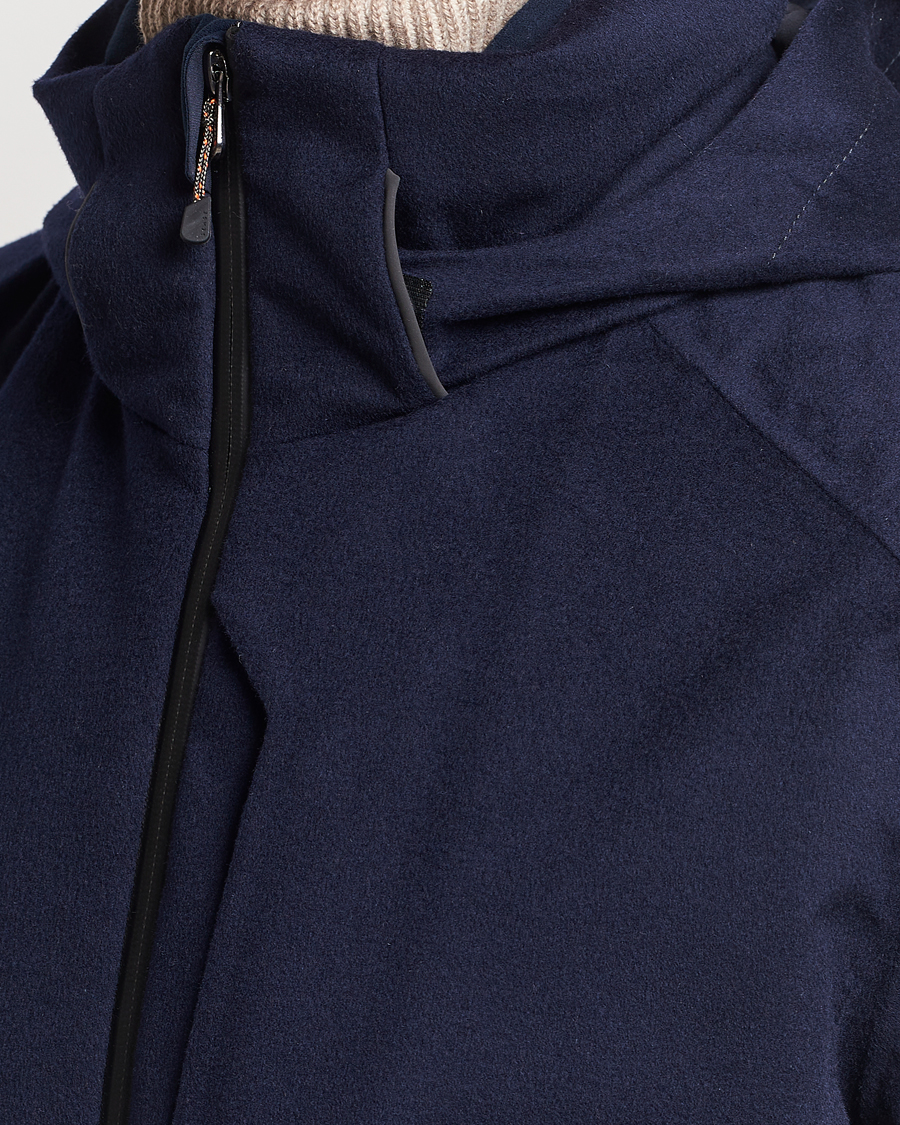 Hombres | Abrigos y chaquetas | SEASE | Balma Cashmere Down Jacket Navy