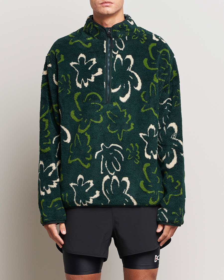 Hombres | Jerséis y prendas de punto | District Vision | Half-Zip Pile Fleece Bloom