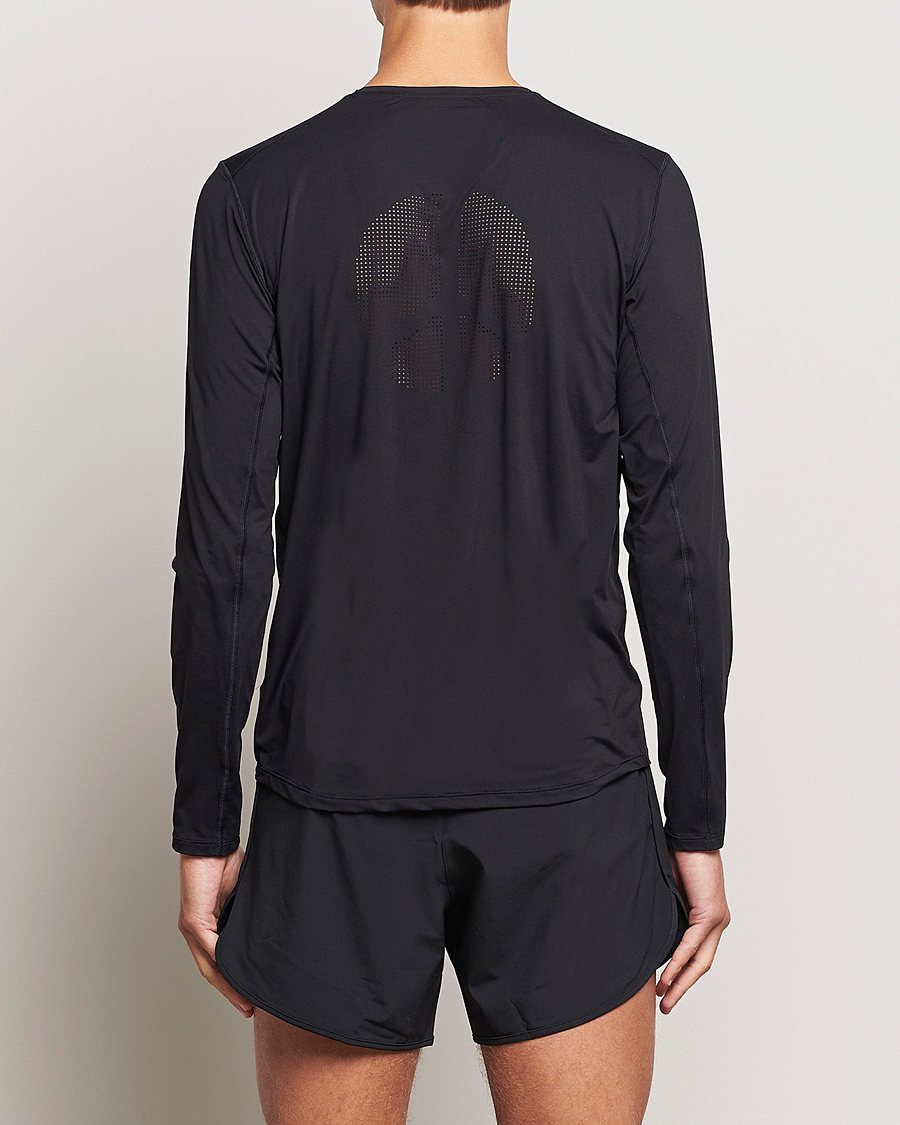 Hombres | Camisetas | District Vision | Ultralight Aloe Long Sleeve Black