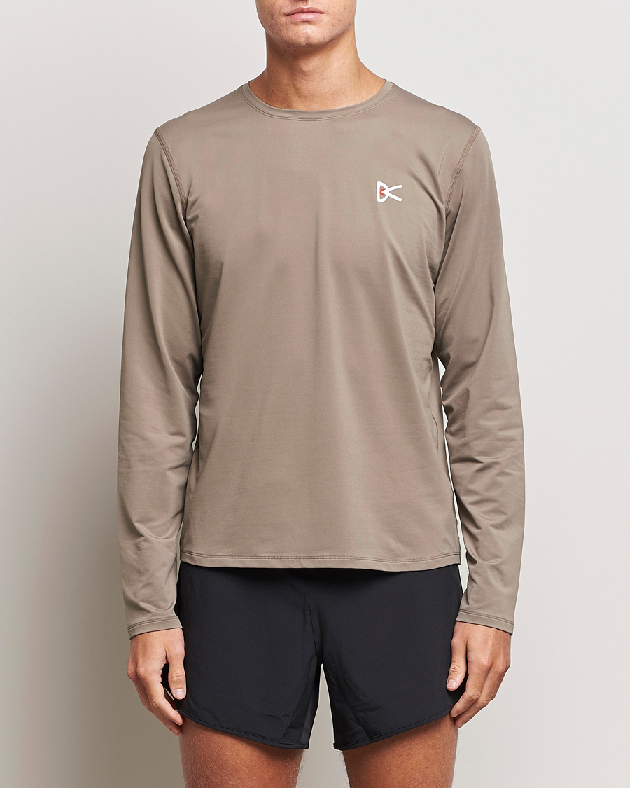 Hombres | District Vision | District Vision | Lightweight Long Sleeve T-Shirt Silt