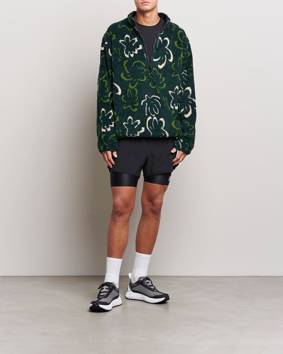 Hombres | Pantalones cortos | District Vision | Layered Pocketed Trail Shorts Black