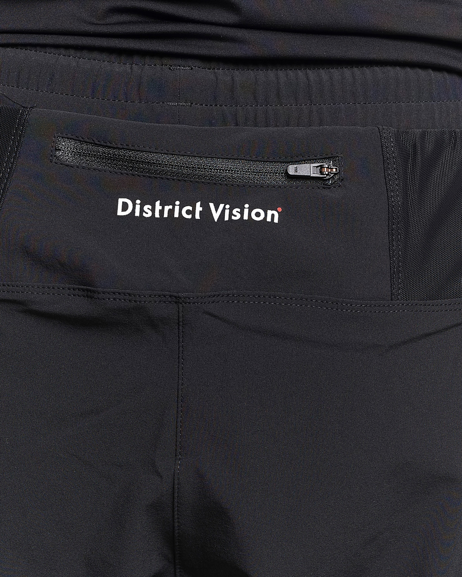Hombres | Pantalones cortos | District Vision | 5 Inch Training Shorts Black
