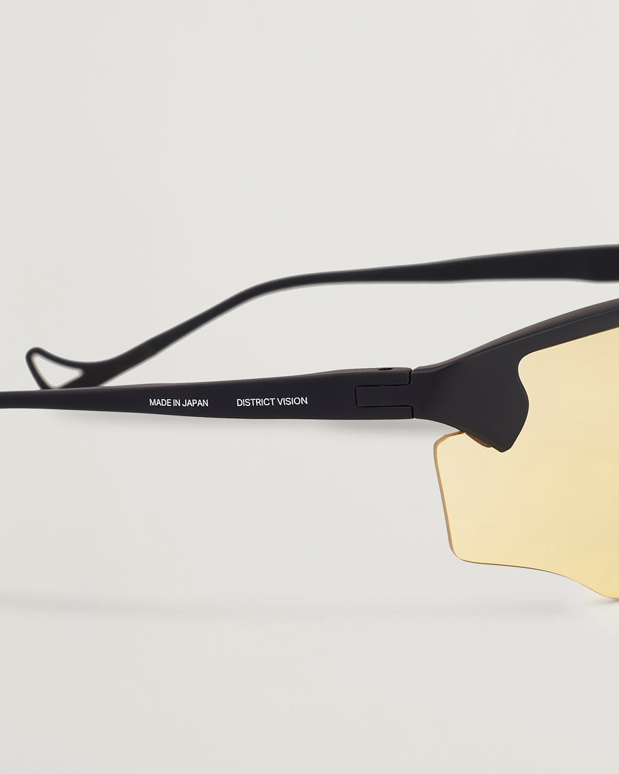Hombres | District Vision Junya Racer Black, D+ Sports Yellow | District Vision | Junya Racer Black, D+ Sports Yellow