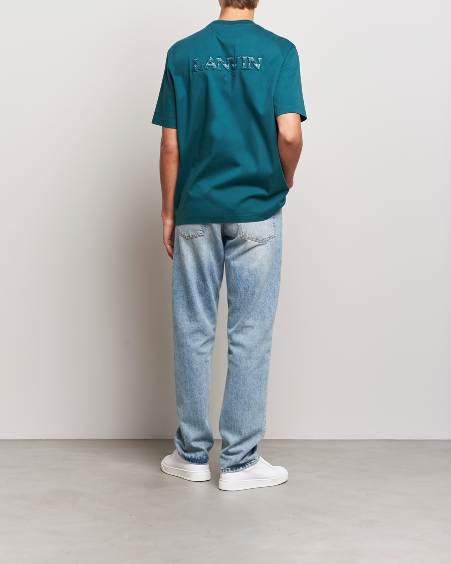 Hombres | Camisetas | Lanvin | Curb Back Logo T-Shirt Dragon