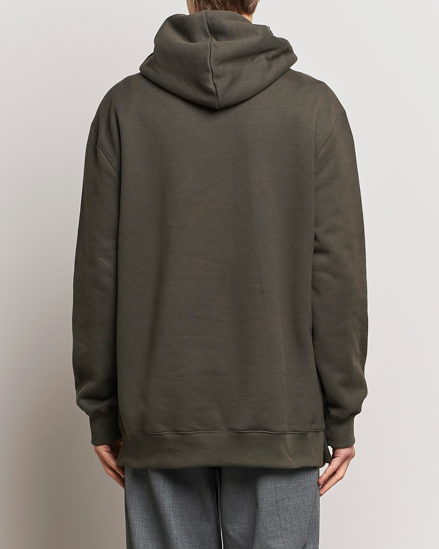 Hombres | Jerséis y prendas de punto | Lanvin | Oversized Logo Hoodie Loden