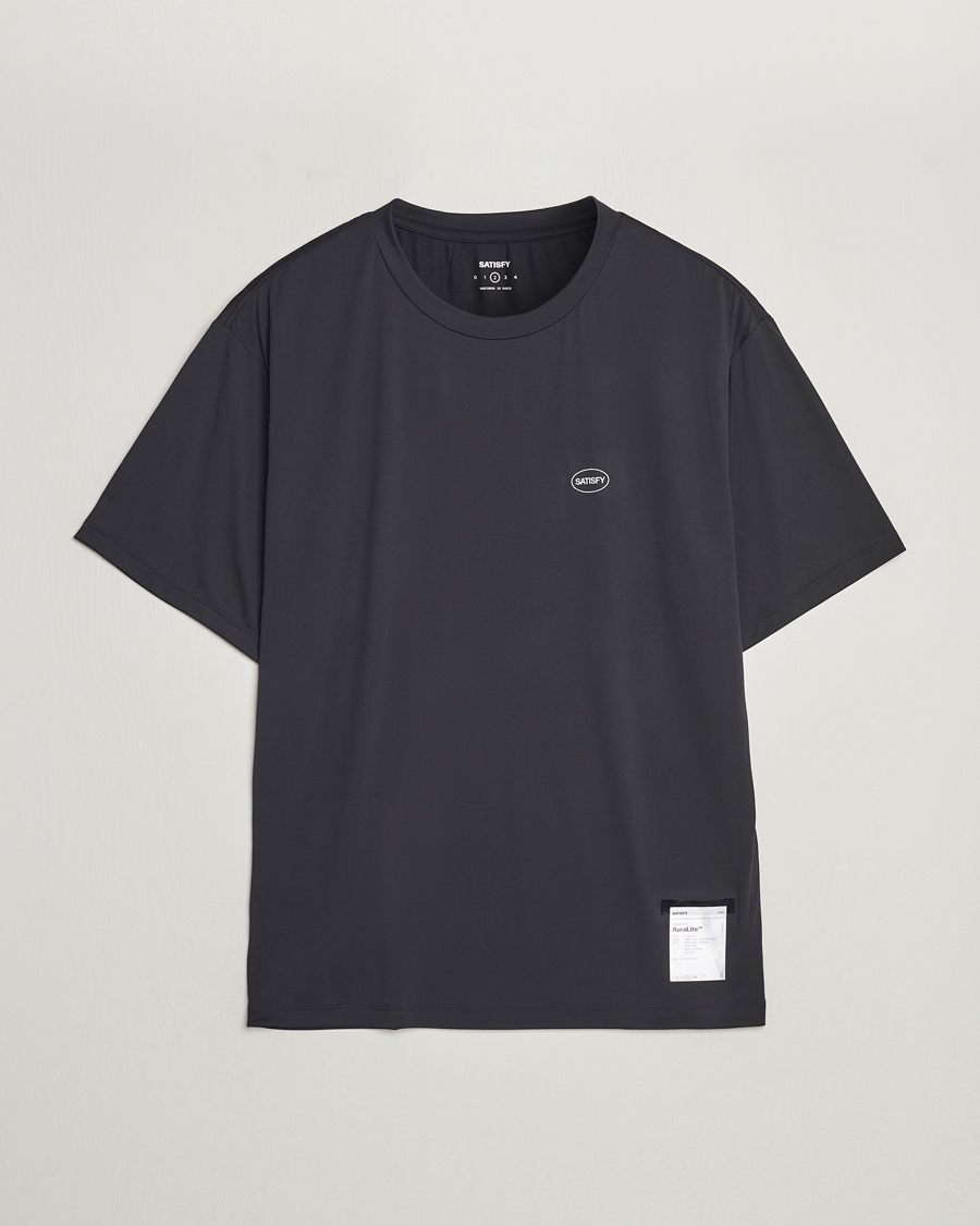 Hombres | Camisetas | Satisfy | AuraLite T-Shirt Black