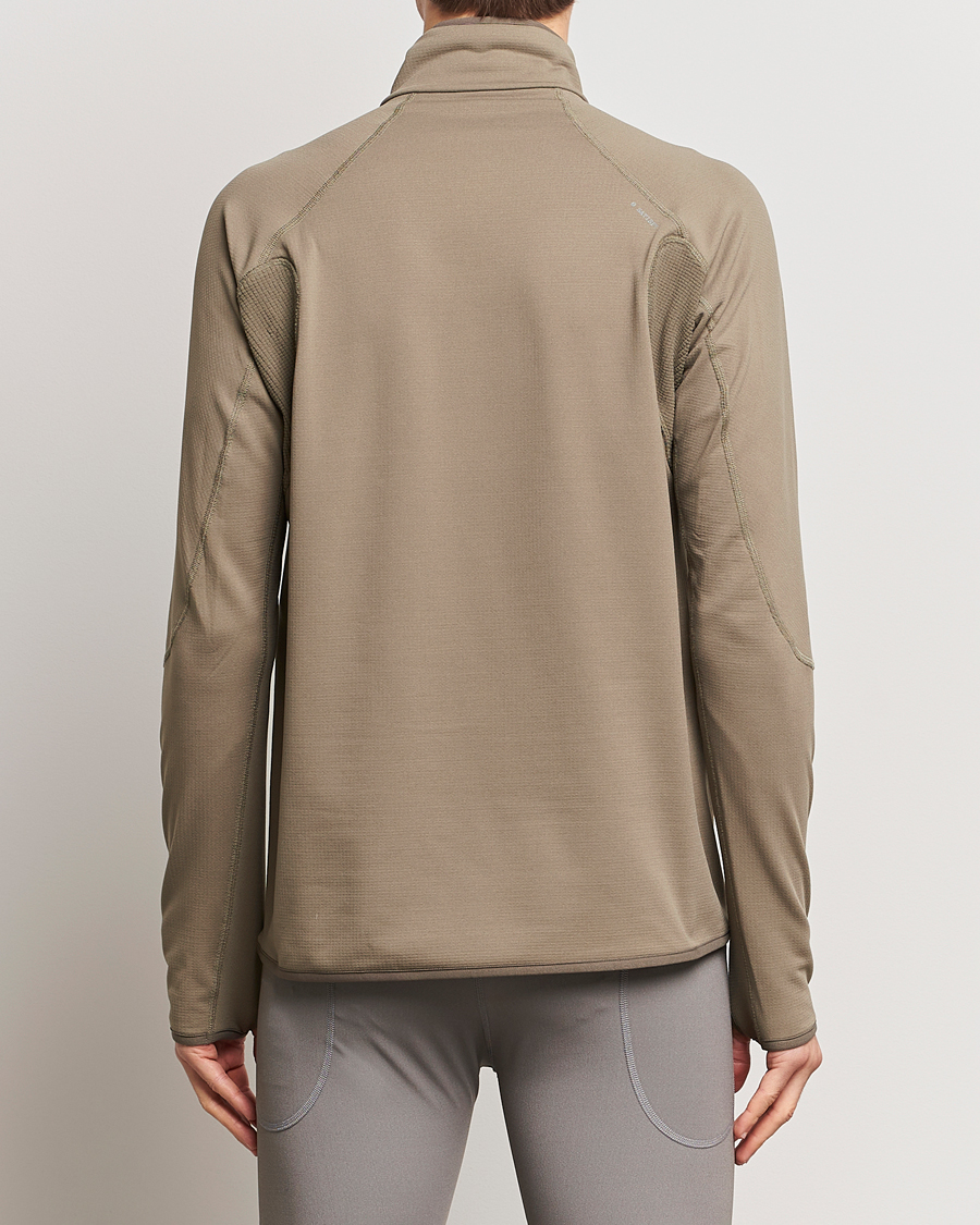 Hombres | Jerséis y prendas de punto | Satisfy | GhostFleece Half Zip Smoky Quartz