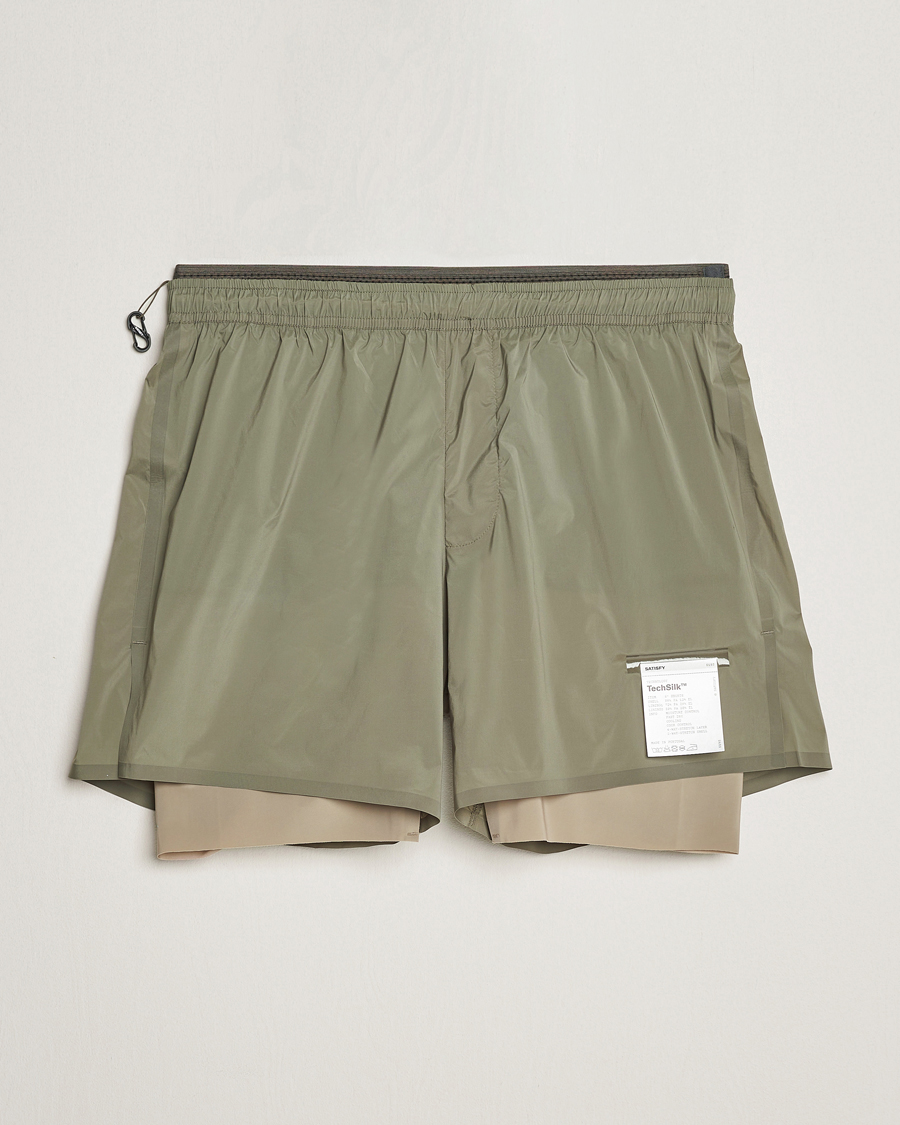 Hombres | Pantalones cortos | Satisfy | TechSilk 8 Inch Shorts Vetiver