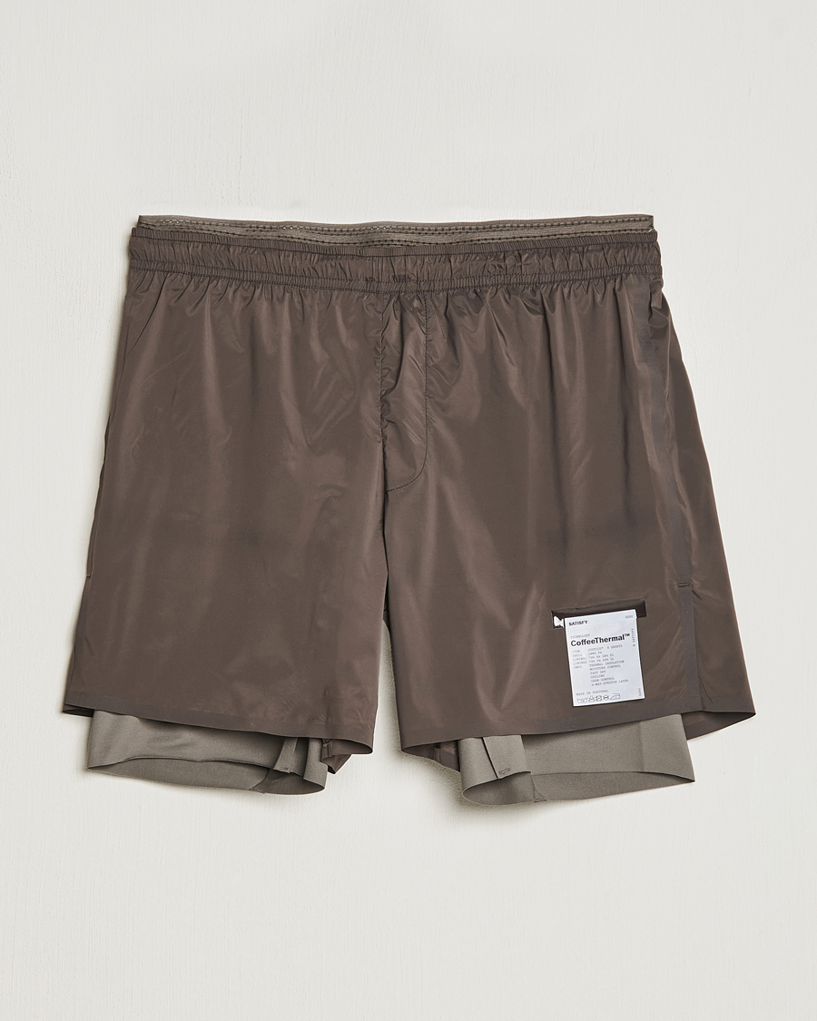 Hombres | Pantalones cortos | Satisfy | CoffeeThermal 8 Inch Shorts Quicksand