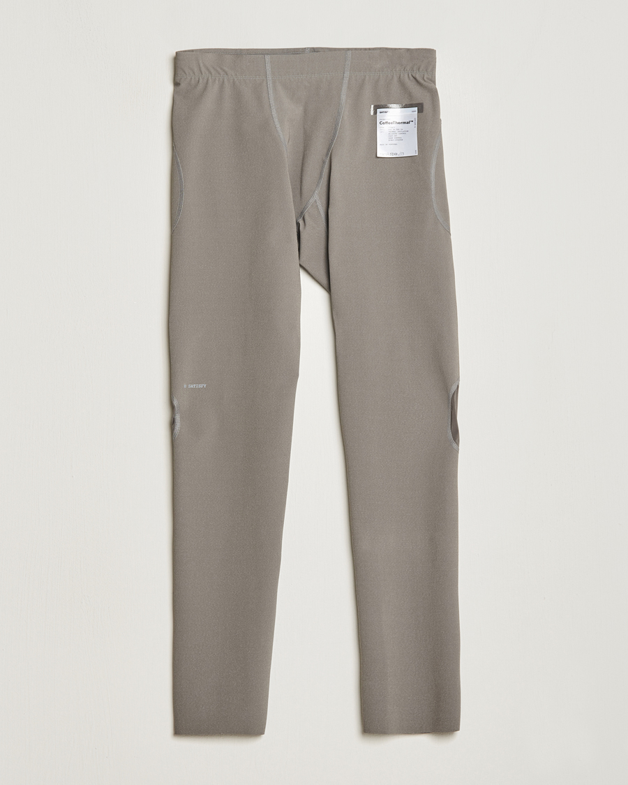 Hombres | Pantalones | Satisfy | CoffeeThermal Tights Dark Natural