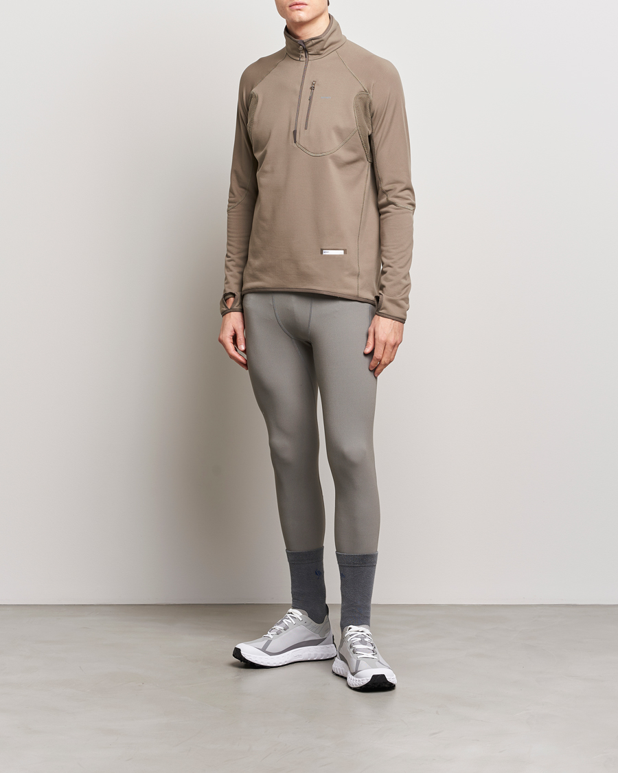 Hombres | Pantalones | Satisfy | CoffeeThermal Tights Dark Natural