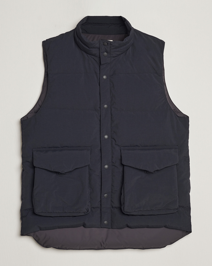 Hombres | Abrigos y chaquetas | Snow Peak | Recycled Down Vest Black