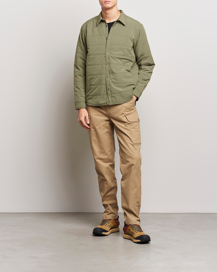 Hombres | Abrigos y chaquetas | Snow Peak | Flexible Insulated Shirt Olive