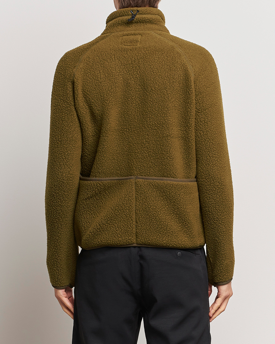 Hombres | Jerséis y prendas de punto | Snow Peak | Thermal Boa Fleece Jacket Olive