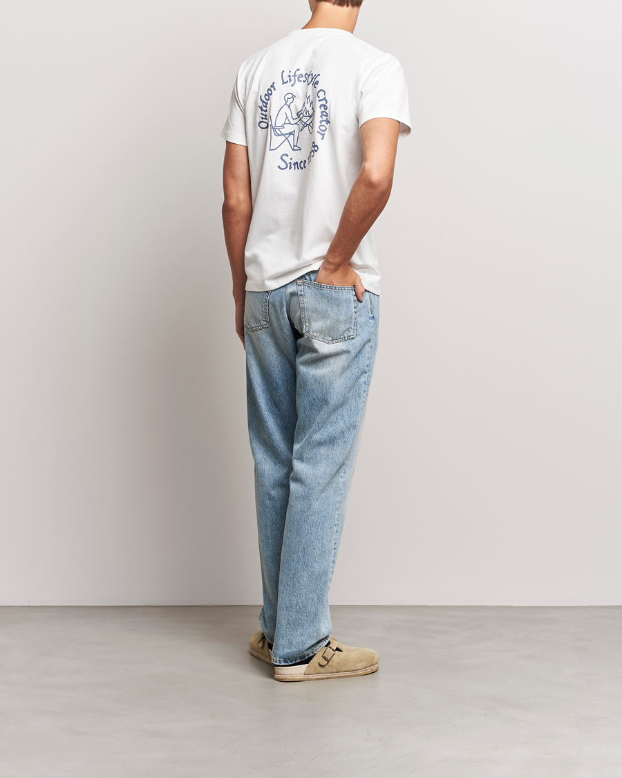 Hombres | Camisetas | Snow Peak | Camping Club T-Shirt White