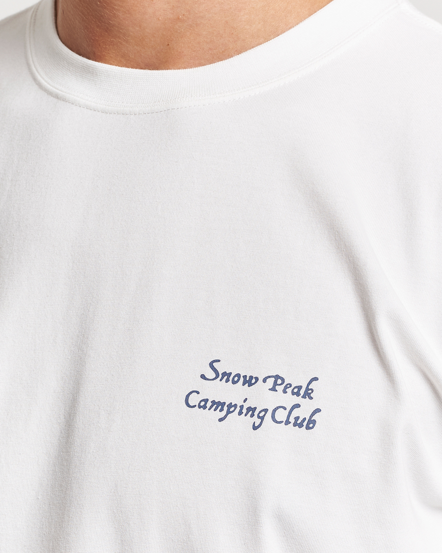 Hombres | Camisetas | Snow Peak | Camping Club T-Shirt White