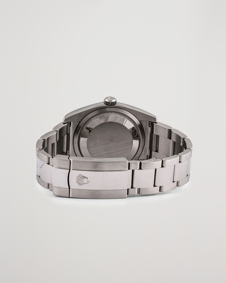 Hombres | Rolex Pre-Owned Datejust 116200 Oyster Perpetual Steel Black Steel Blue | Rolex Pre-Owned | Datejust 116200 Oyster Perpetual Steel Black Steel Blue