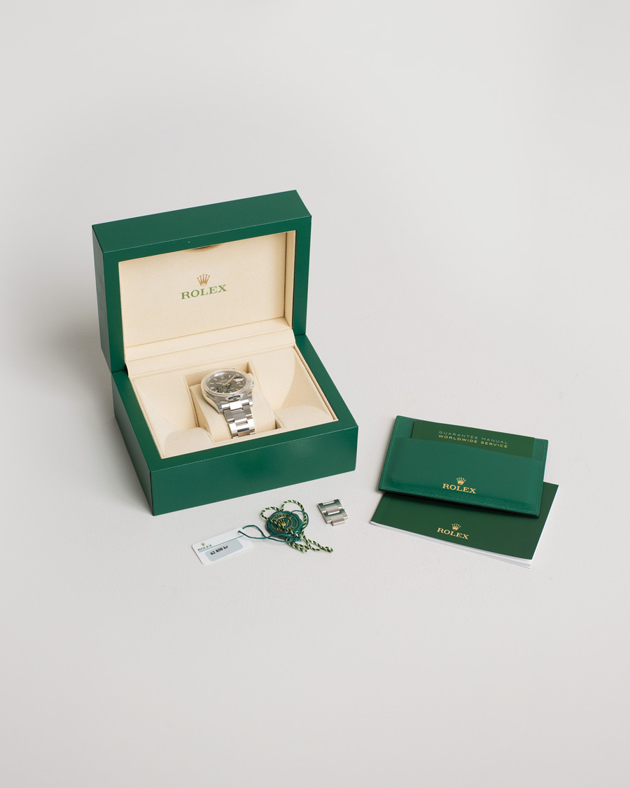 Hombres | Rolex Pre-Owned Datejust 116200 Oyster Perpetual Steel Black Steel Blue | Rolex Pre-Owned | Datejust 116200 Oyster Perpetual Steel Black Steel Blue