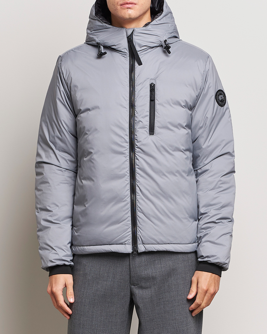 Men | Minimalistic jackets | Canada Goose Black Label | Lodge Hoody Boulder Grey