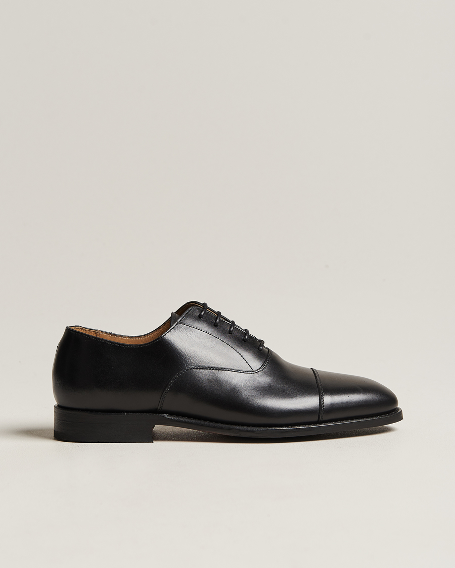 Hombres | Myrqvist Äppelviken Oxford Black Calf | Myrqvist | Äppelviken Oxford Black Calf