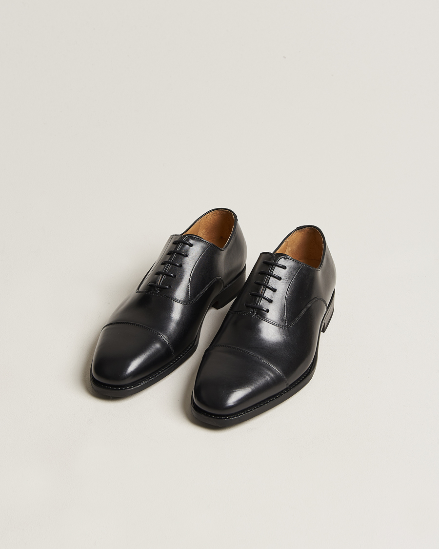 Hombres | Myrqvist Äppelviken Oxford Black Calf | Myrqvist | Äppelviken Oxford Black Calf