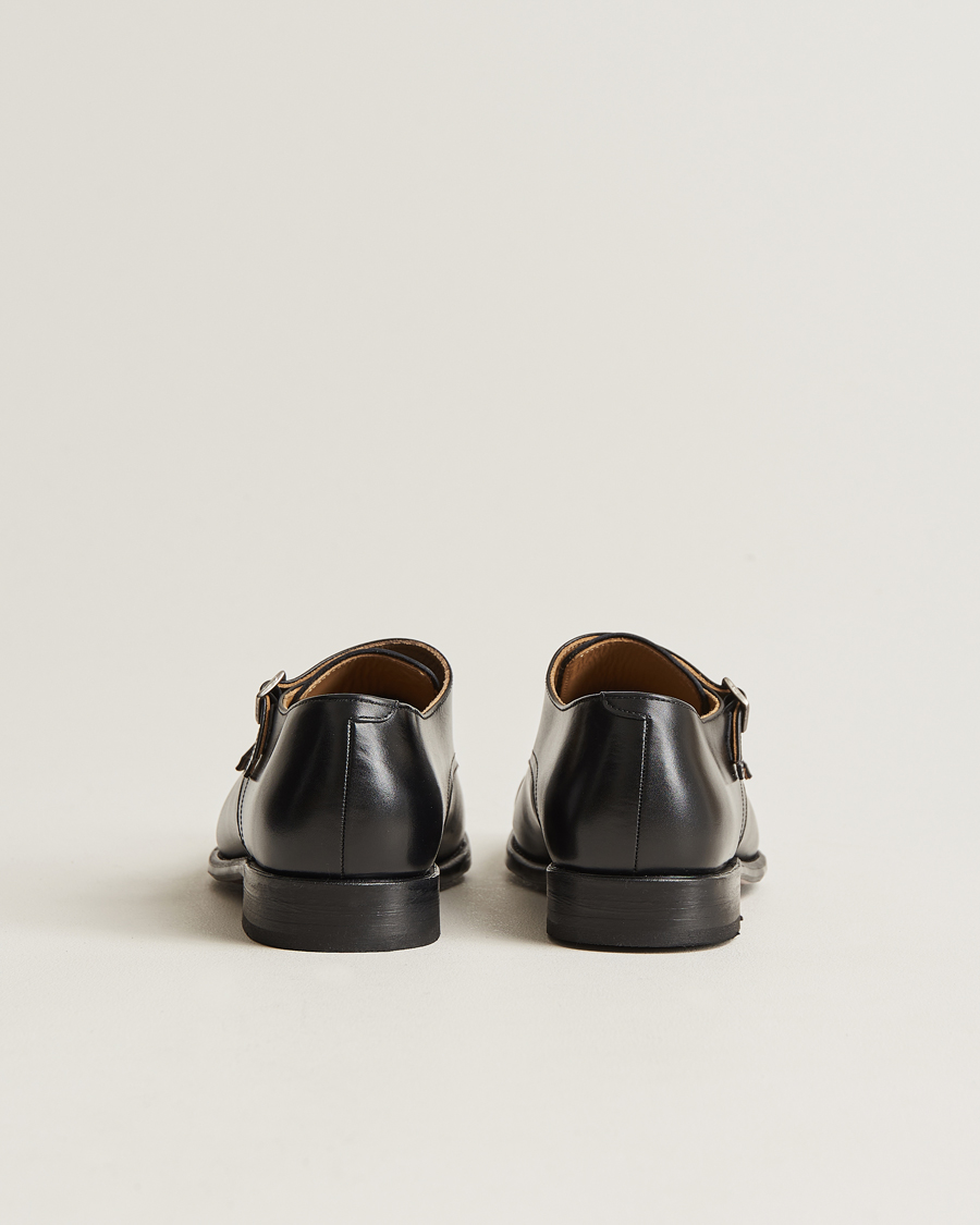 Hombres | Myrqvist Ålsten Double Monkstrap Black Calf | Myrqvist | Ålsten Double Monkstrap Black Calf