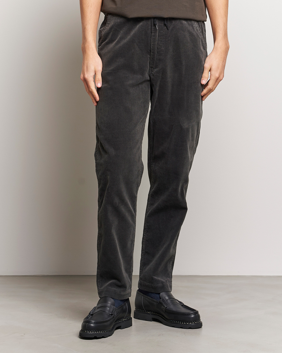 Hombres | Pantalones | orSlow | New Yorker Pants Charcoal