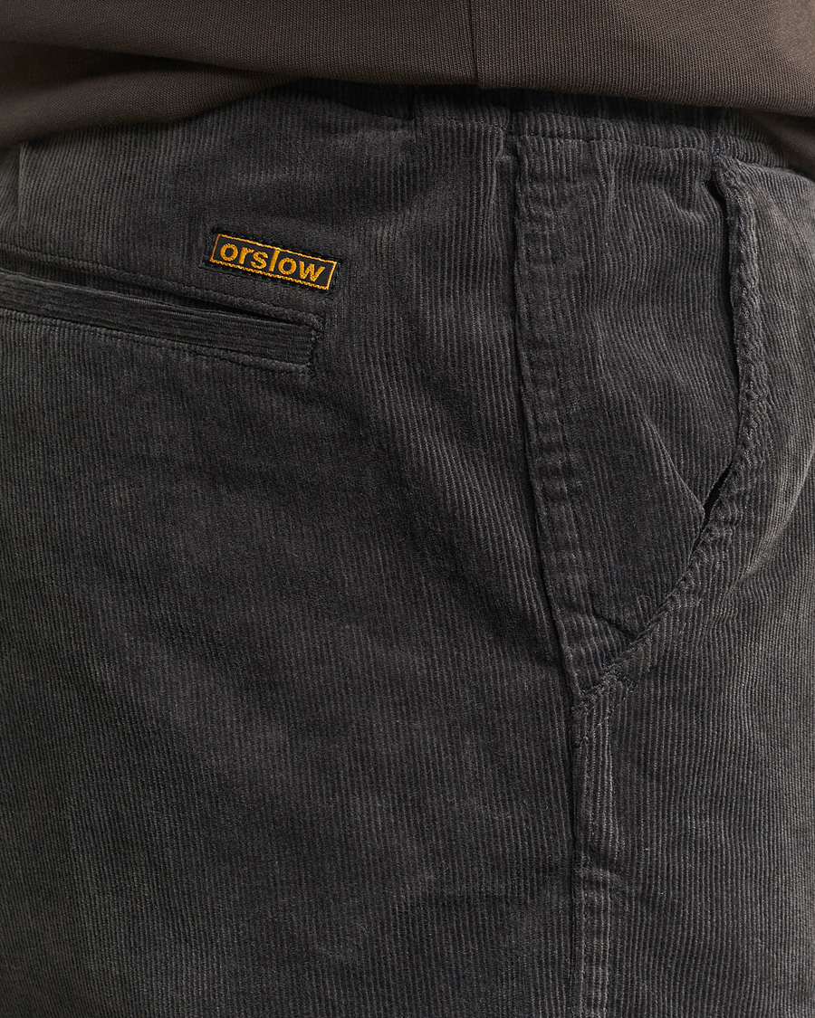Hombres | Pantalones | orSlow | New Yorker Pants Charcoal