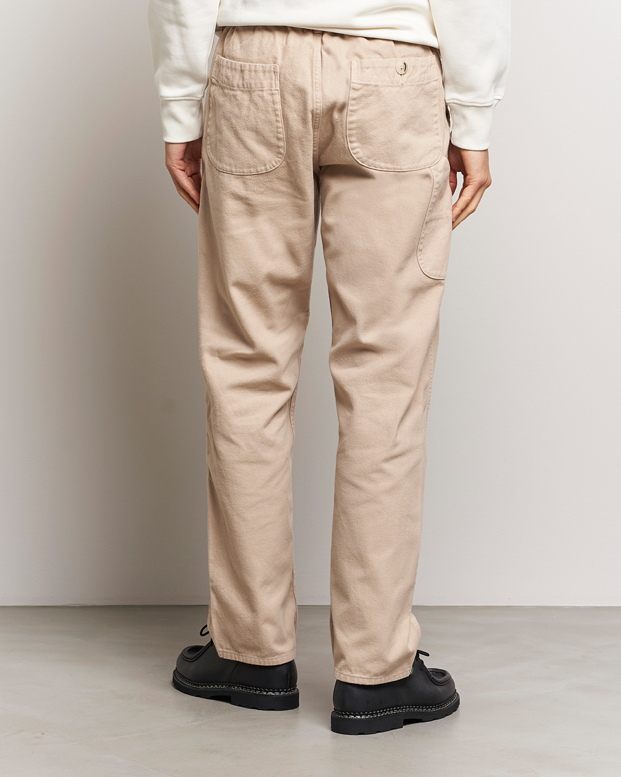 Hombres | Pantalones | orSlow | French Work Pants Beige