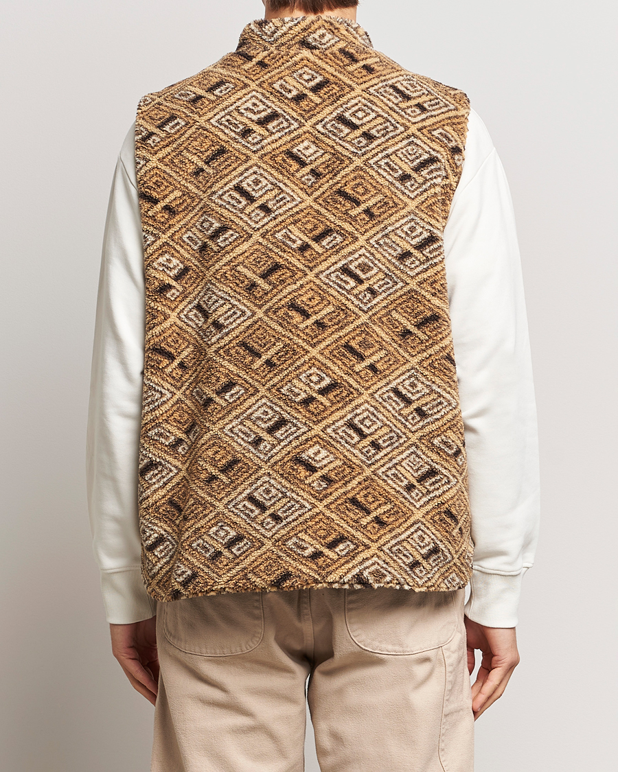 Hombres | Abrigos y chaquetas | orSlow | Reversible Kuba Vest Army Green