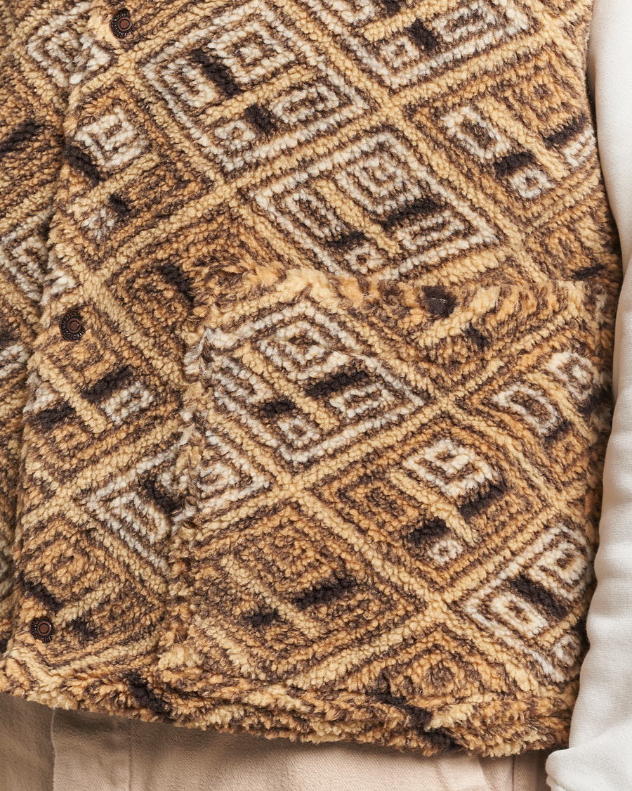 Hombres | Abrigos y chaquetas | orSlow | Reversible Kuba Vest Army Green