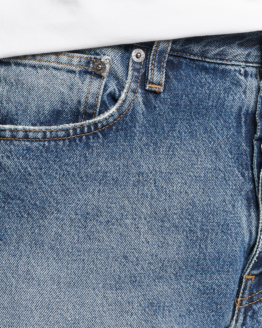 Hombres | Vaqueros | Sunflower | Loose Jeans Mid Blue
