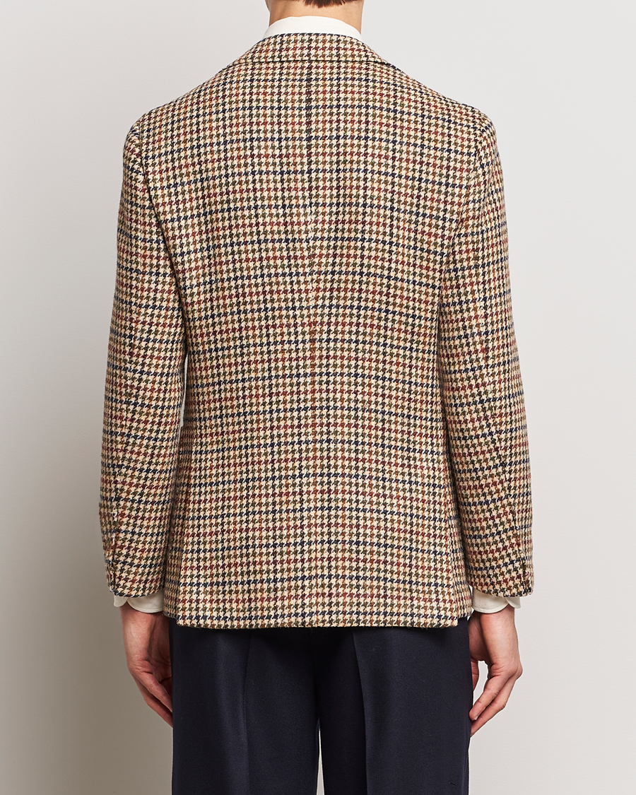 Hombres | Blazers | Beams F | Harris Tweed Gunclub Check Blazer Brown