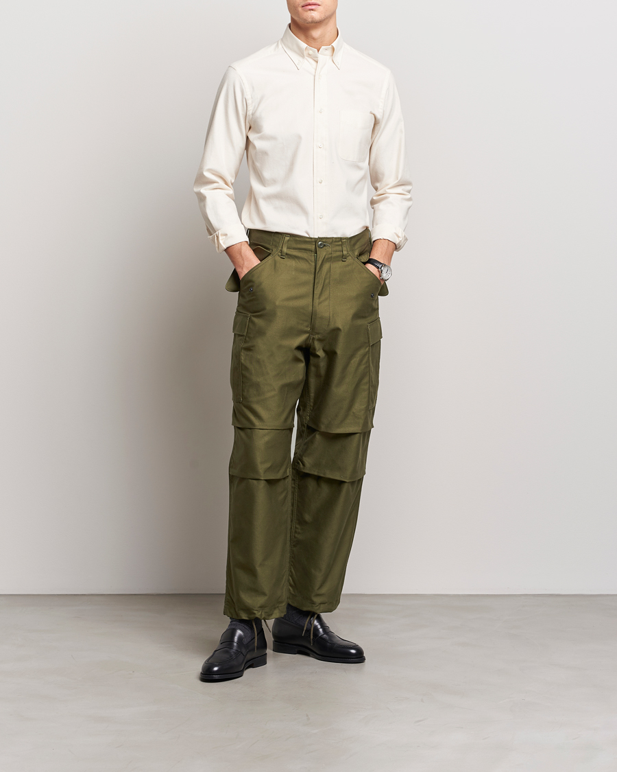 Hombres | Pantalones | Beams F | Military Cargo Pants Olive