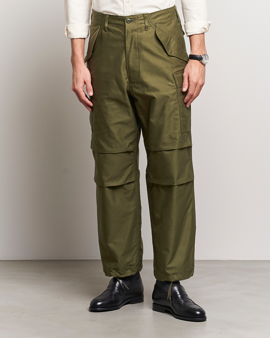 Hombres | Pantalones | Beams F | Military Cargo Pants Olive