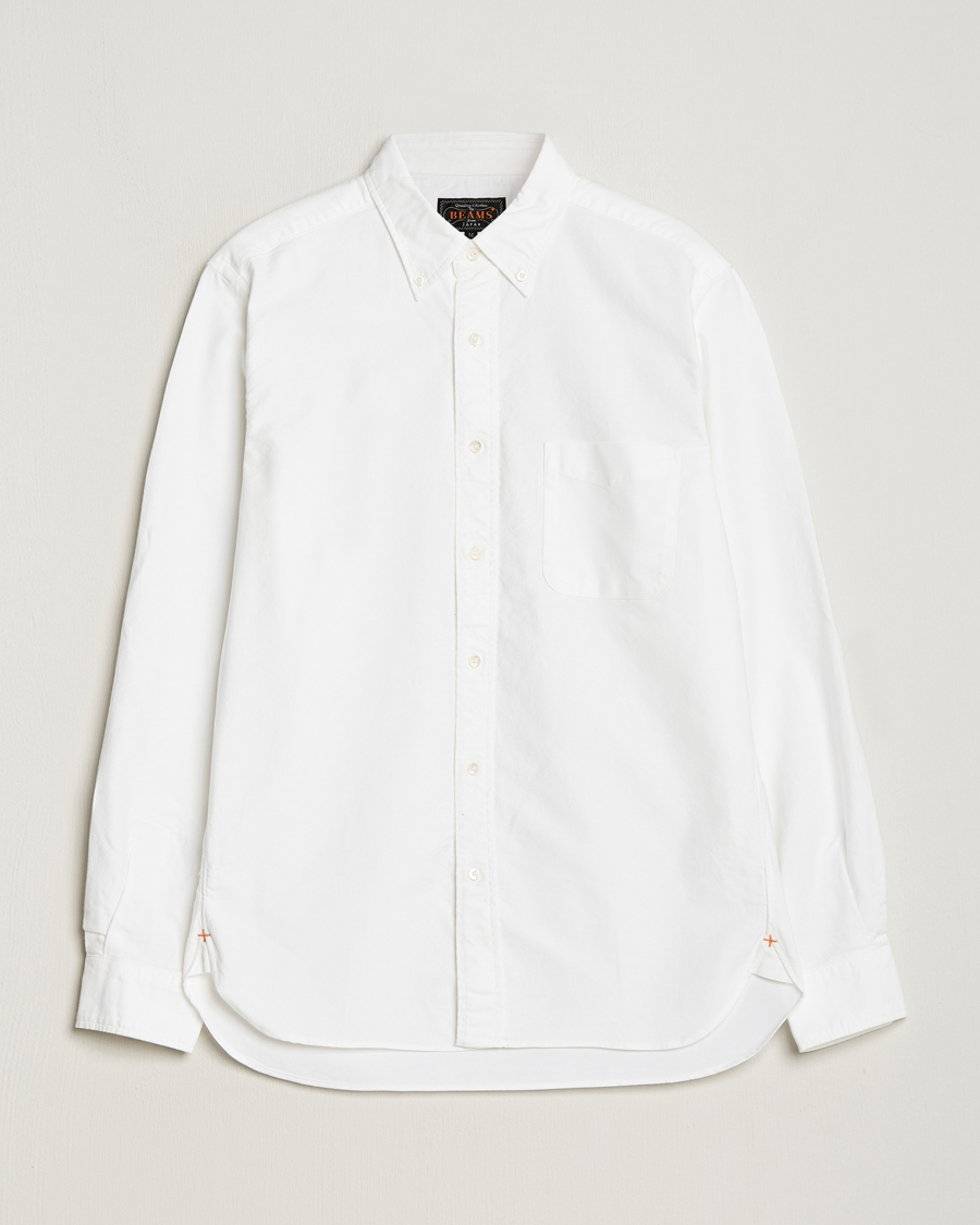 Hombres | Camisas | BEAMS PLUS | Oxford Button Down Shirt White