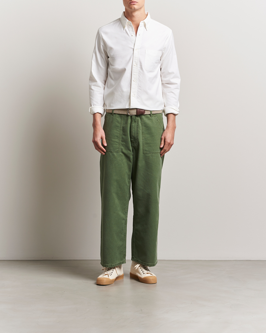 Hombres | Camisas | BEAMS PLUS | Oxford Button Down Shirt White