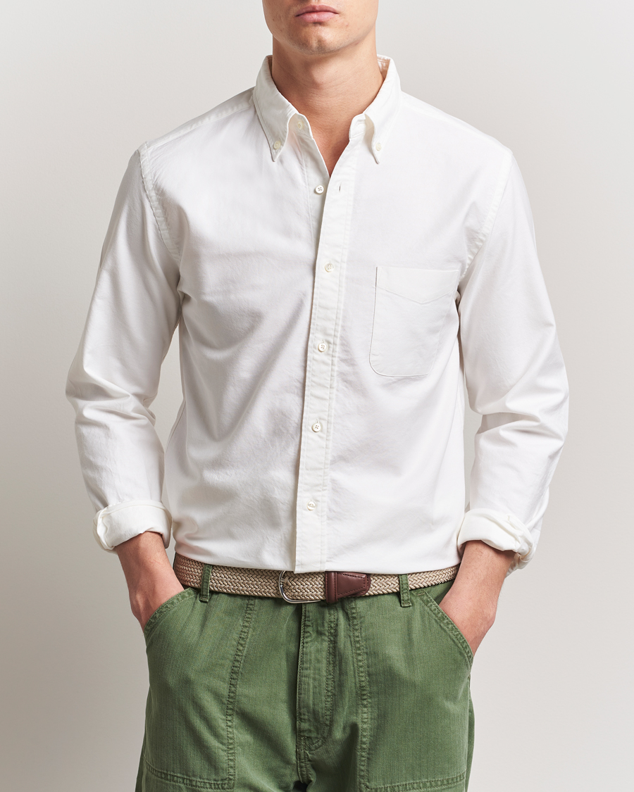 Hombres | Camisas | BEAMS PLUS | Oxford Button Down Shirt White