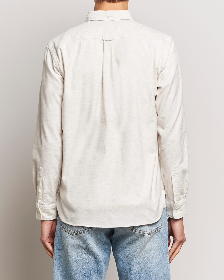 Hombres | Camisas | BEAMS PLUS | Flannel Button Down Shirt Off White