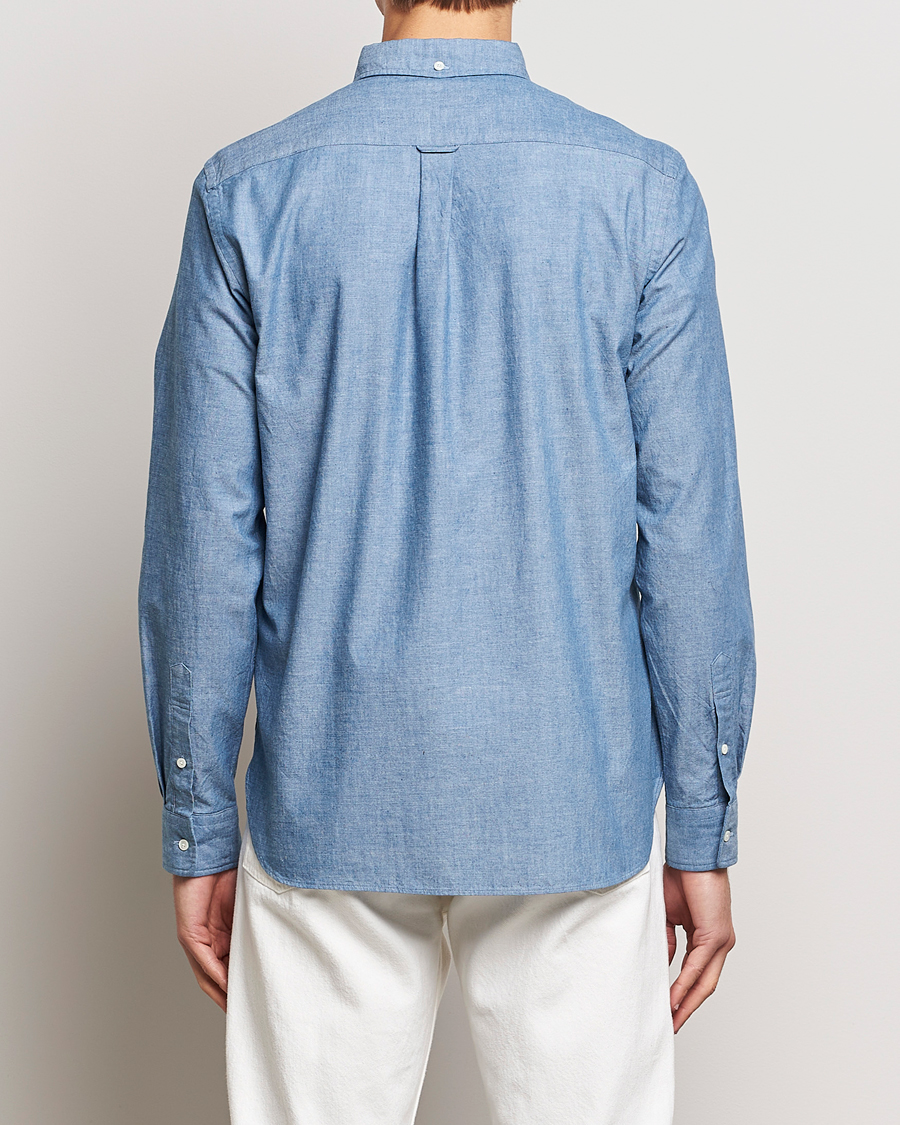 Hombres | Camisas | BEAMS PLUS | Chambray Button Down Shirt Blue