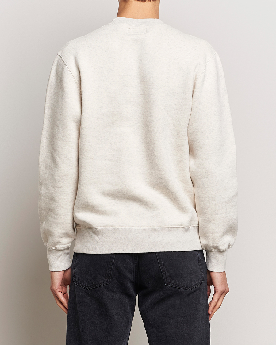 Hombres | Jerséis y prendas de punto | BEAMS PLUS | Japanese Crewneck Sweatshirt Off White